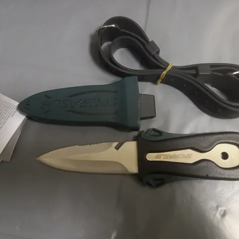 BOXED SPORASUB COMMANDO DIVING KNIFE