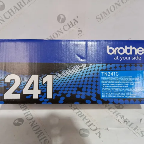 BROTHER TN-241C CYAN TONER CARTRIDGE