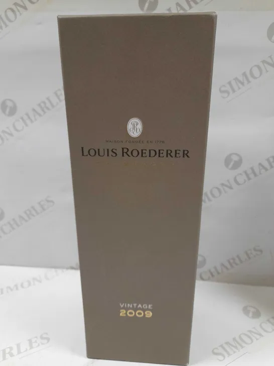 BOXED LOUIS ROEDERER VINTAGE 2009 CHAMPAGNE 750ML