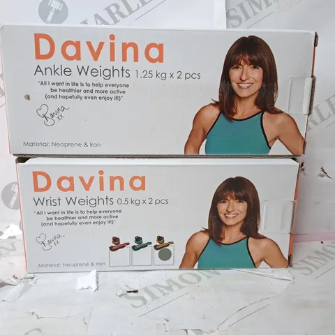 DAVINA ANKLE AND WRIST WEIGHTS 