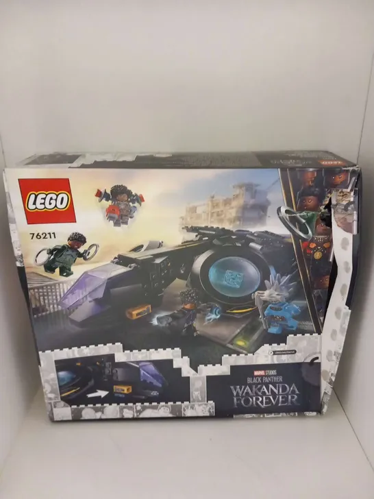 BOXED LEGO 76211 MARVEL STUDIOS BLACK PANTHER WKANADA FOREVER