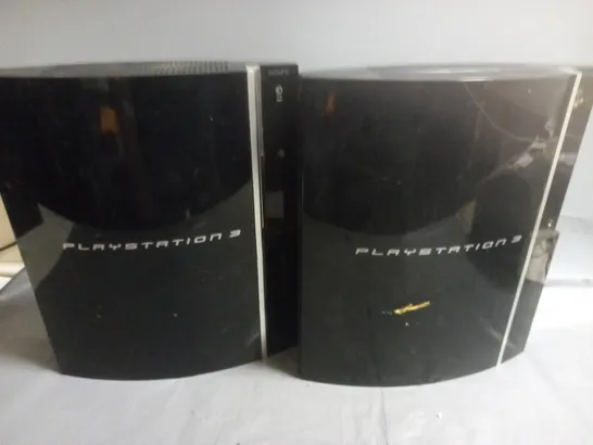 LOT OF 2 UNBOXED PLAYSTATION 3 CONSOLES