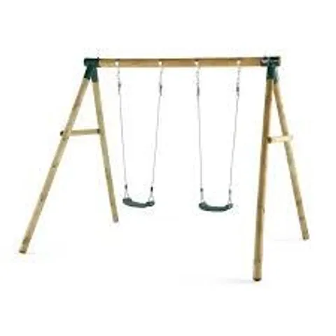 PLUM MARMOSET WOODEN SWING SET (3 PARTS - PARTS MAY BE MISSING)