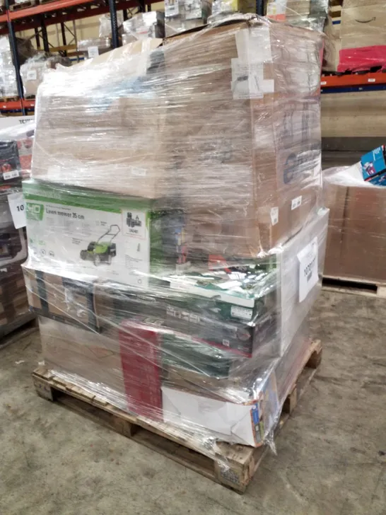 PALLET OF APPROXIMATELY 28 UNPROCESSED RAW RETURN HOUSEHOLD AND ELECTRICAL GOODS TO INCLUDE;