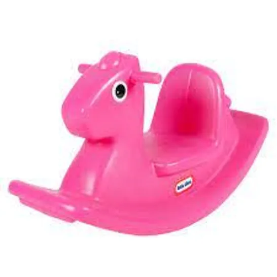 BOXED LITTLE TIKES ROCKING HORSE PINK  RRP £30