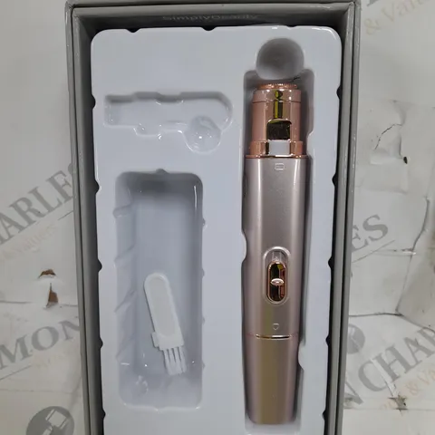 SIMPLY BEAUTY 2 IN 1 SUPER SMOOTH FACE AND BROW HAIR REMOVER SYSTEM