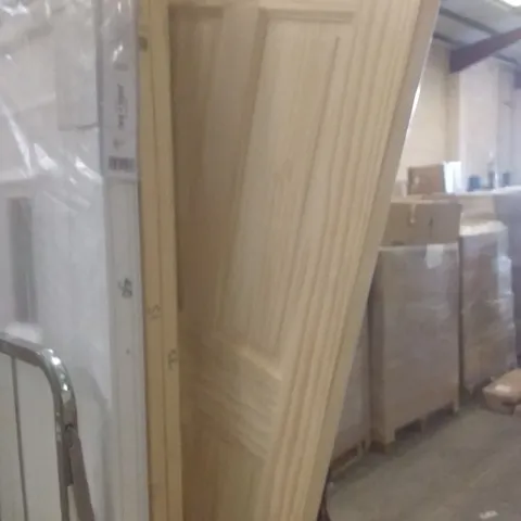 4 PANEL CLEAR PLAIN PINE INTERNAL DOOR 2040 X 726