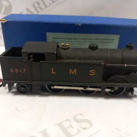 BOXED HORNBY DUBLO EDL7-6917 CLASS N2 0-6-2T 6917 IN LMS LIVERY - 3 RAIL