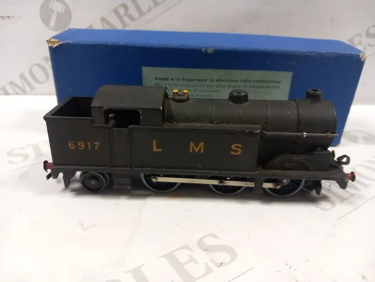 BOXED HORNBY DUBLO EDL7-6917 CLASS N2 0-6-2T 6917 IN LMS LIVERY - 3 RAIL