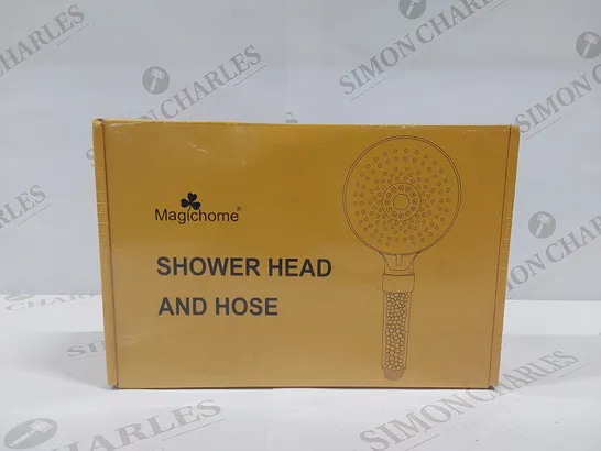 BRAND NEW BOXED MAGICHOME SHOWER HEAD AND HOSE 