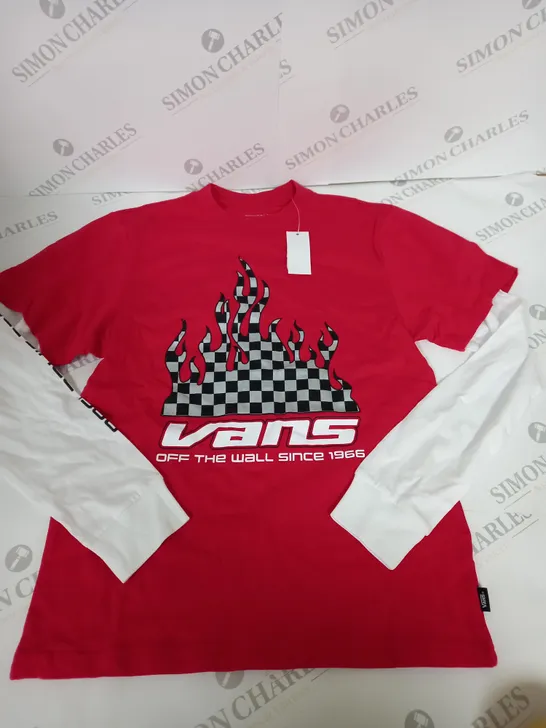 VANS OFF THE WALL GRAPHIC T-SHIRT SIZE 10-12 YEARS