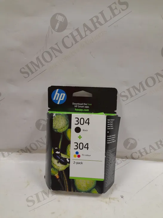 HP 304 INK CARTRIDGE TWIN PACK BLACK/TRI-COLOR CMY 3JB05AE (SEALED)