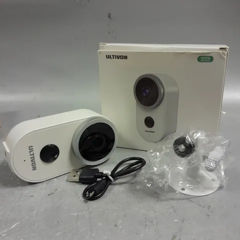 BOXED ULTIVON A4 BATTERY POWERED SECURITY CAMERA 