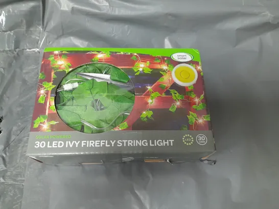 SOLAR POWERED LED IVY FIREFLY STRING LIGHT RRP £24.99