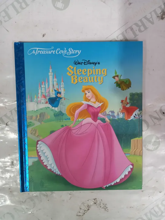 LOT OF APPROXIMATELY 10 TREASURE COVE STORY WALT DISNEY SLEEPING BEAUTY BOOKS