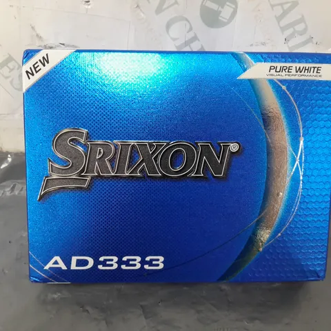 BOXED SRIXON AD333 GOLF BALLS | WHITE