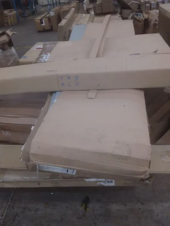 PALLET OF ASSORTED FURNITURE PARTS 