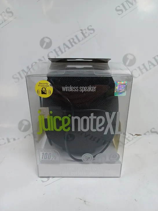 BOXED JUICENOTE XL SPEAKER - BLACK