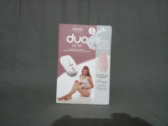 BOXED HOMEDICS DUO ONE PERMANENT HAIR REMOVAL SYSTEM IPL-HH190BND-EU