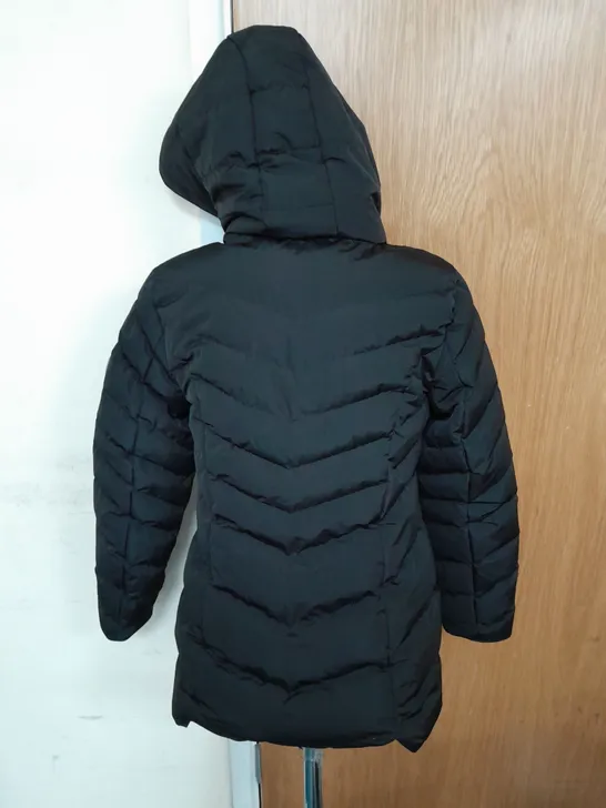 TOKYO LAUNDRY BLACK SAFFLOWER COAT SIZE 14