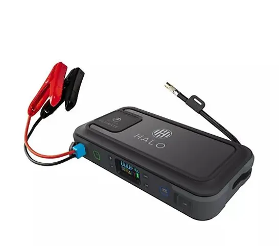 OUTLET HALO BOLT ULTIMATE POWER BANK W/JUMP STARTER AIR COMPRESSOR