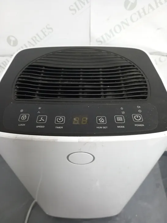 BOXED 12L DEHUMIDIFIER WITH 2L WATER TANK AND TIMER