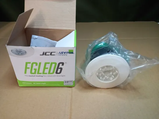 BOXED JCC FGLED6 FIRE-RATED LED DOWNLIGHT