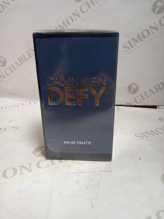 BOXED AND SEALED CALVIN KLEIN DEFY EAU DE TOILETTE 200ML