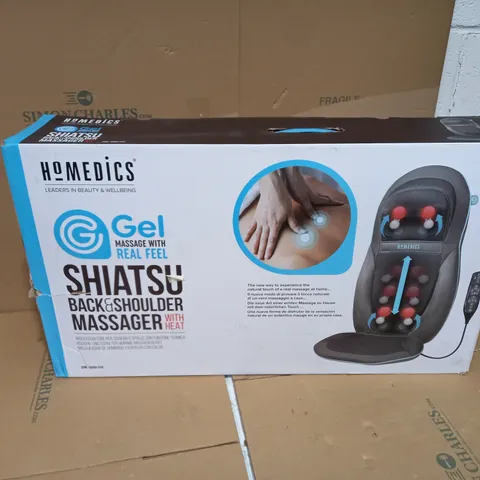 BOXED HOMEDICS SHIATSU BACK AND SHOULDER MASSAGER SGM-1600H-EUX