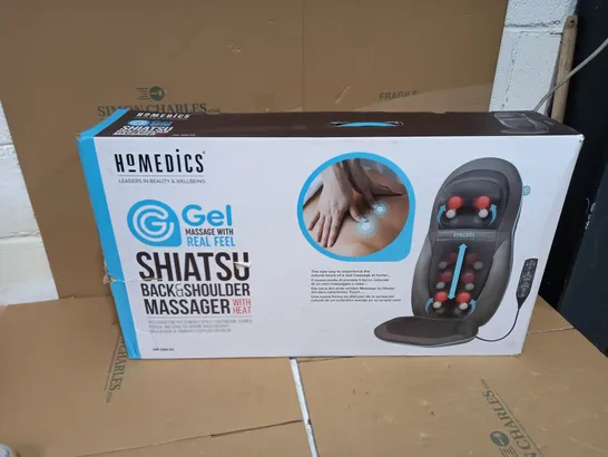 BOXED HOMEDICS SHIATSU BACK AND SHOULDER MASSAGER SGM-1600H-EUX