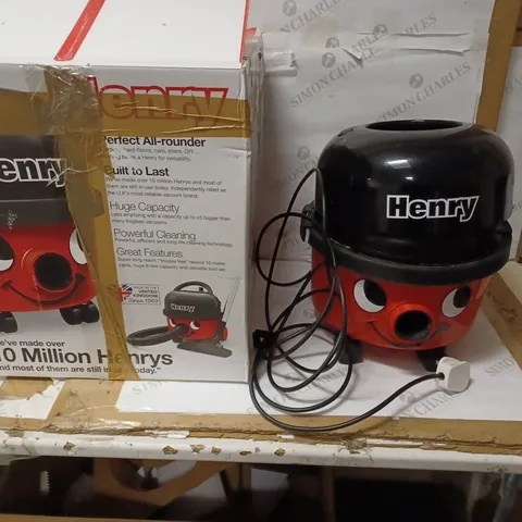 HENRY HOOVER CYLINDER VACUUM CLEANER