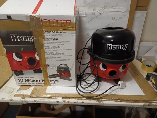 HENRY HOOVER CYLINDER VACUUM CLEANER