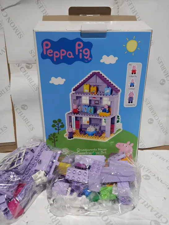 BIG BLOXX PEPPER PIG GRANDPARENTS HOUSE CONSTRUCTION SET