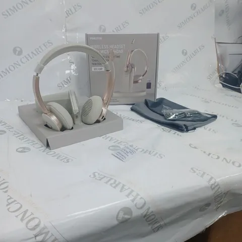 BOXED VONZTEK WIRELESS HEADSET WITH MICROPHONE