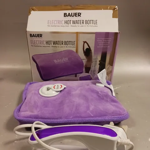 BOXED BAUER PROFESSIONAL ELECTRIC HOT WATER BOTTLE 