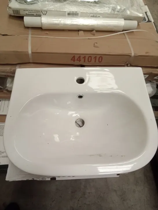 55CM BATHROOM SINK - WHITE