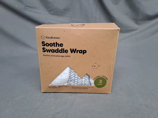 KEABABIES SOOTHE SWADDLE WRAP - X3