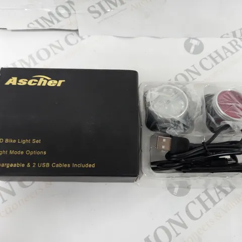 ASCHER LED BIKE LIGHT