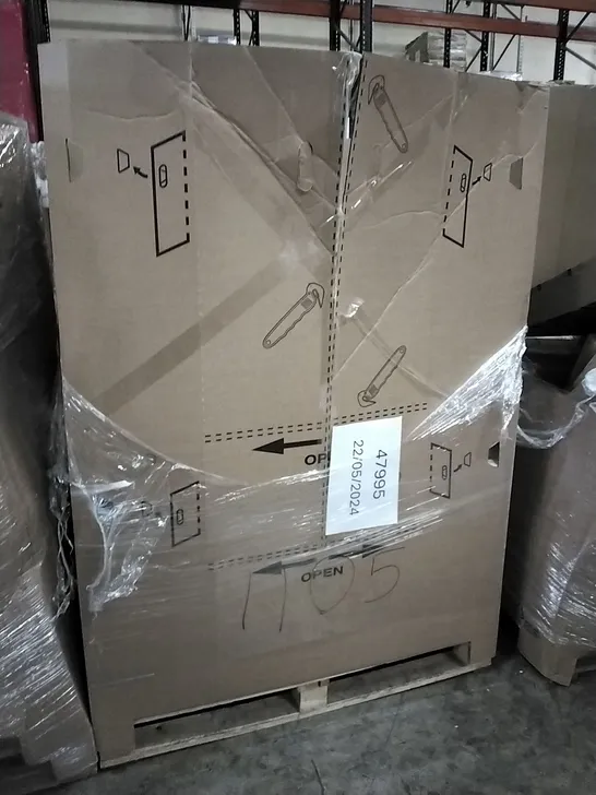 PALLET OF ASSORTED PRODUCTS INCLUDING MULTIFUNCTIONAL LAPTOP DESKS AND OVAL TOILET SEATS