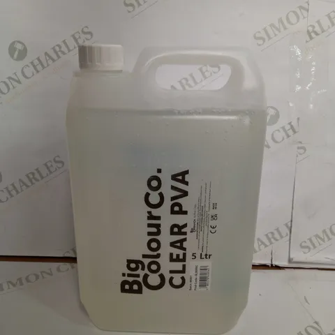 BRIAN CLEGG BIG COLOUR CO CLEAR PVA  5 LITRE