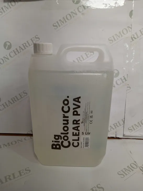 BRIAN CLEGG BIG COLOUR CO CLEAR PVA  5 LITRE