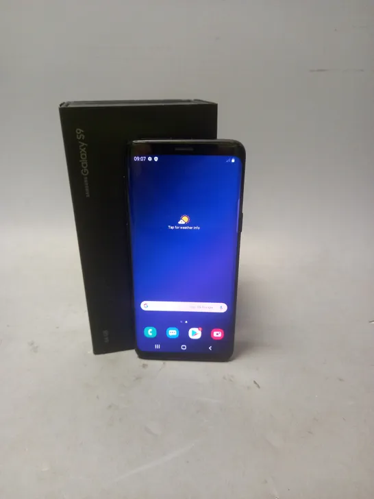 SAMSUNG GALAXY S9 64GB BLACK