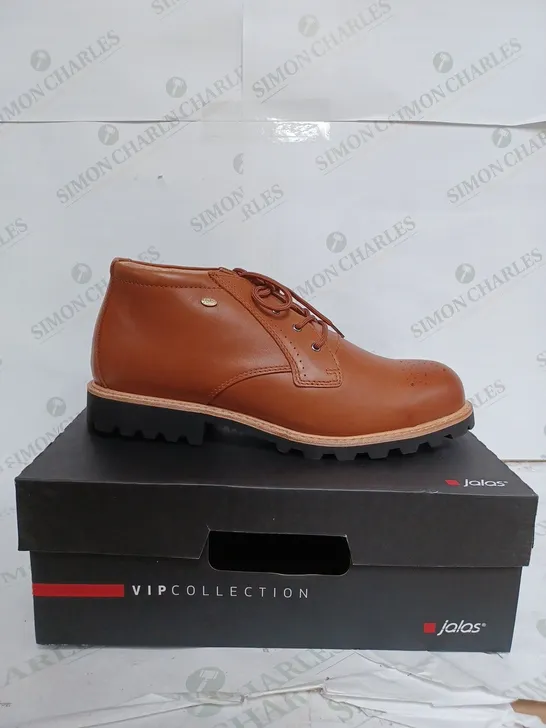 BOXED JALAS VIP SAFETY BOOTS IN BROWN - EU 44