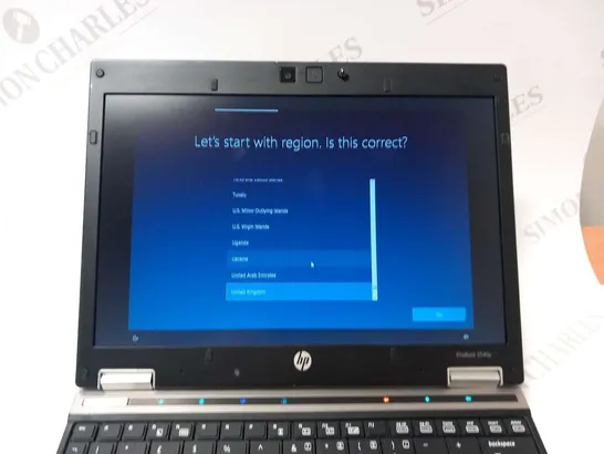 HP ELITEBOOK 2540P ISM540 4GB RAM 256GB HDD 