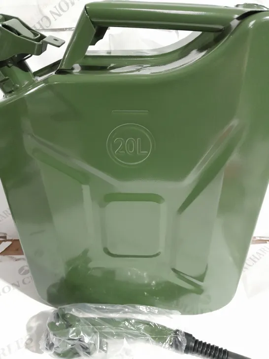 BOXED JERRY CAN IN GREEN 