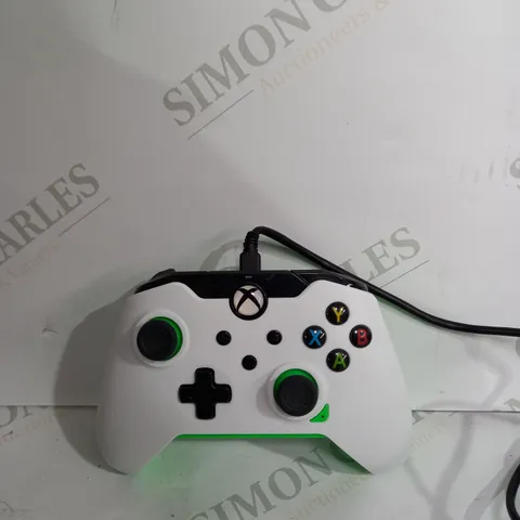 PDP NEON WHITE XBOX WIRED CONTROLLER