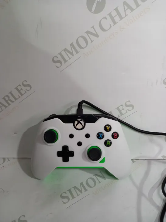 PDP NEON WHITE XBOX WIRED CONTROLLER