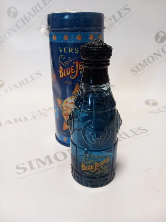 BOXED VERSACE BLUE JEANS EAU DE TOILETTE SPRAY 75ML