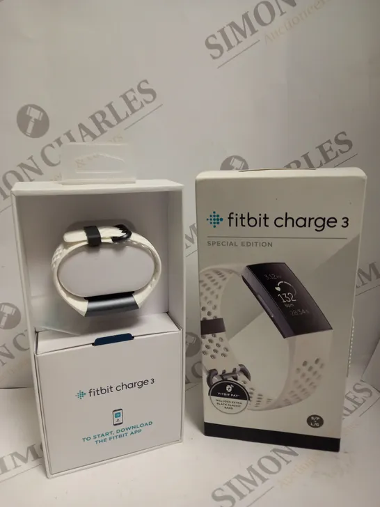 BOXED FITBIT CHARGE 3 SPECIAL EDITION FITNESS TRACKER WATCH 