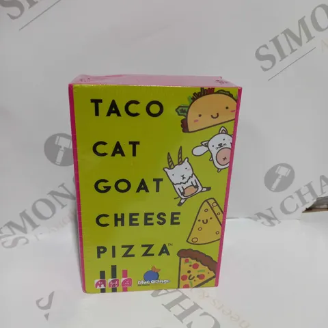 BLUE ORANGE TACO CAT GOAT CHEESE PIZZA CARD GAME AGES 8+